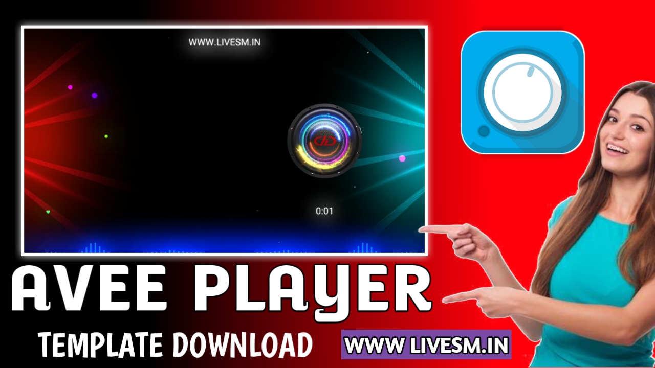 Best Dj Remixer Free Avee Player Visualizer Template Download (RKT120)